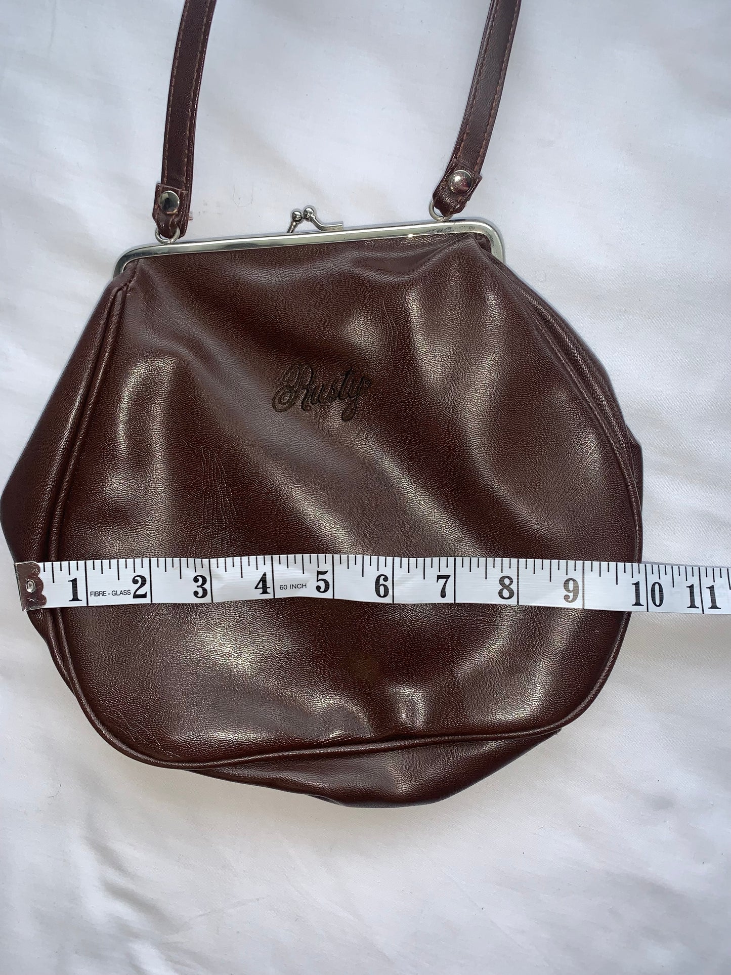 Rusty vintage handbag