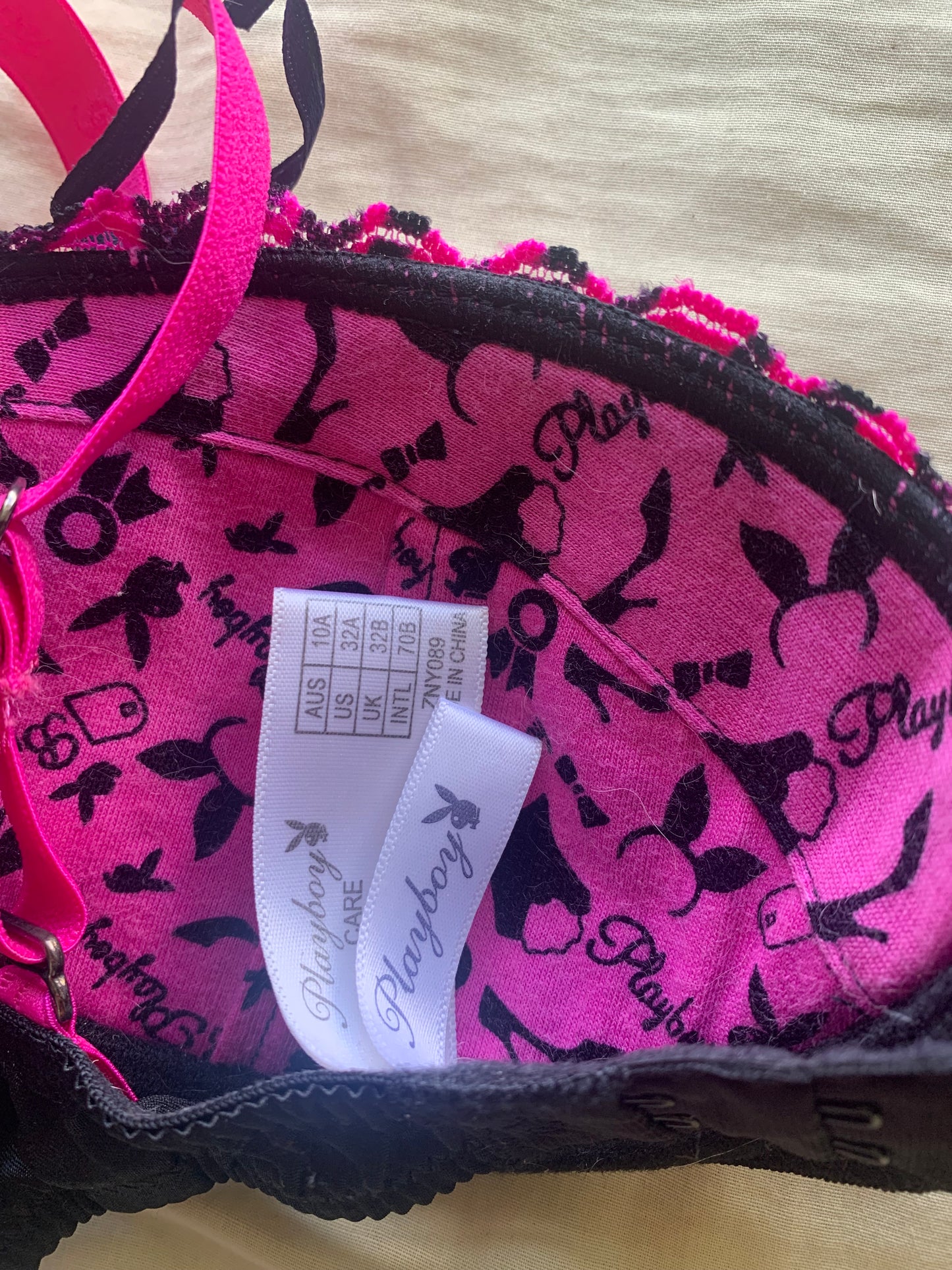 Bunny vintage lingerie set size AUS10a