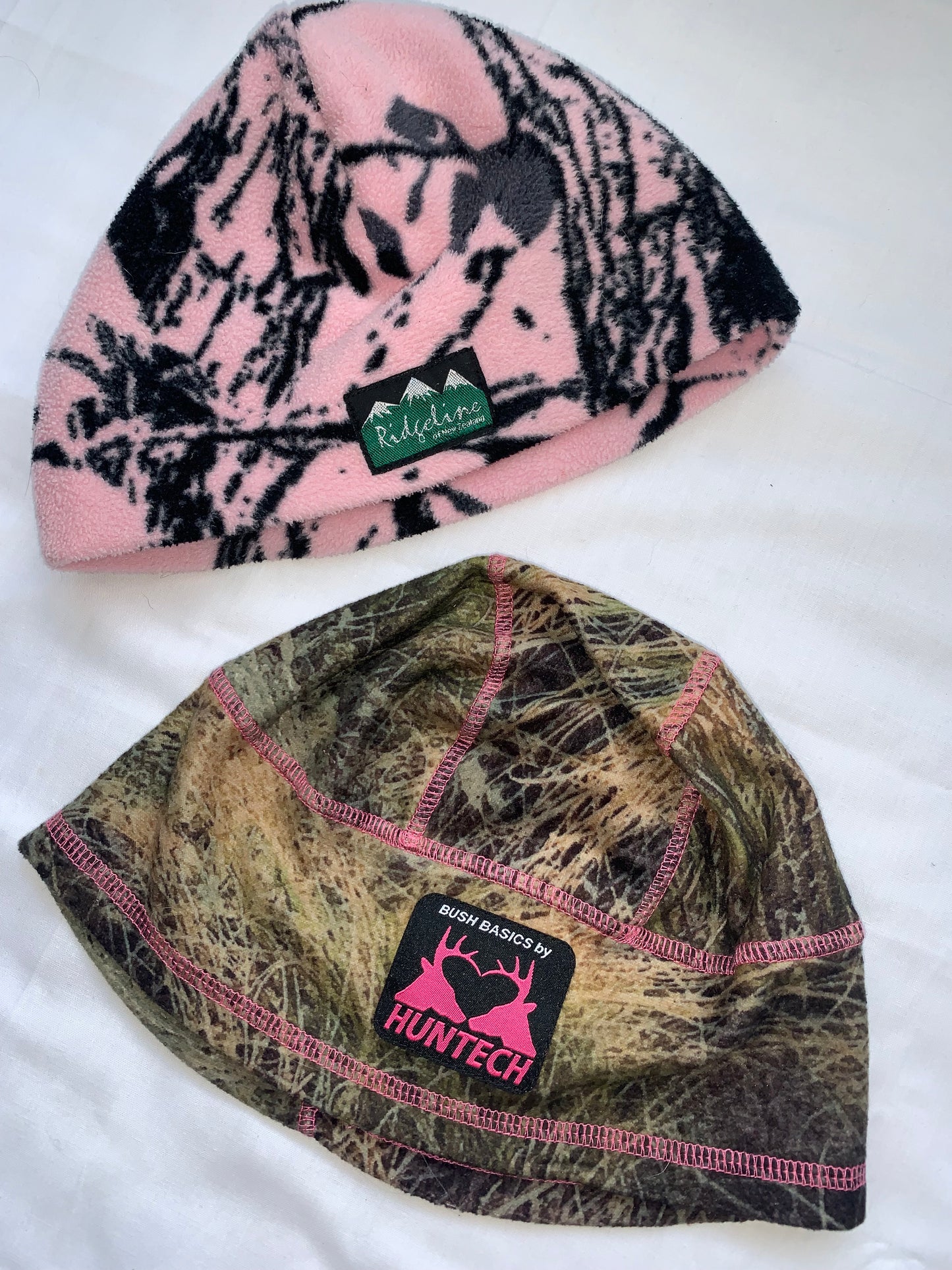 Camo beanies x2 Girls