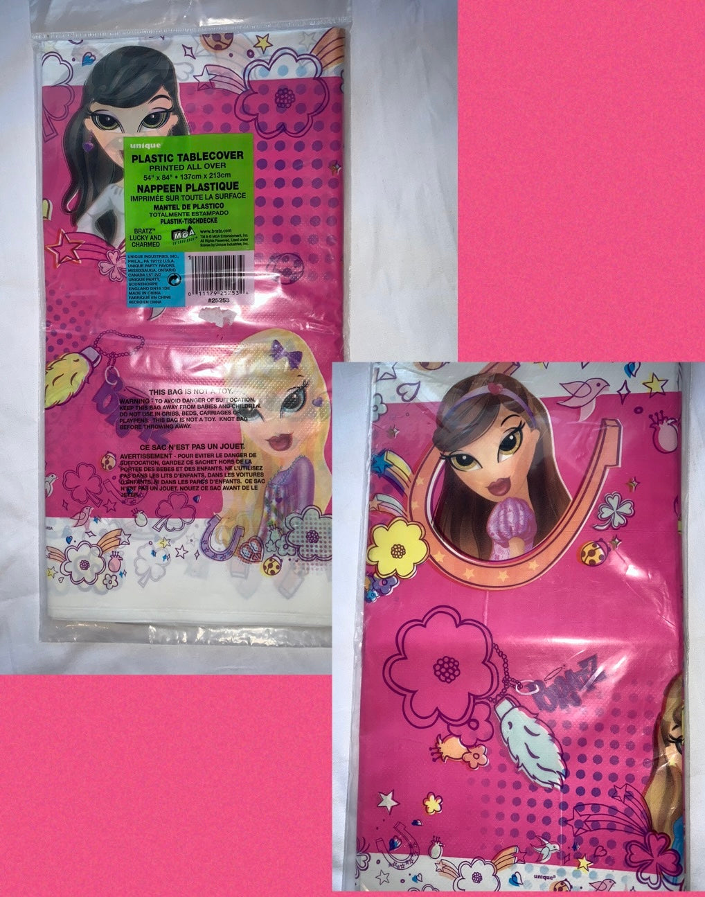 Bratz table cloth brand new