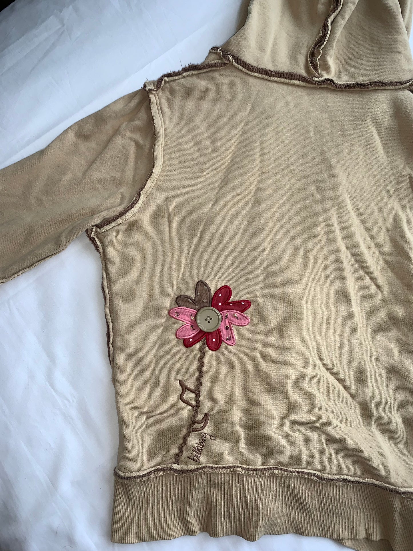 Billabong Y2K zip up hoodie size xs/s