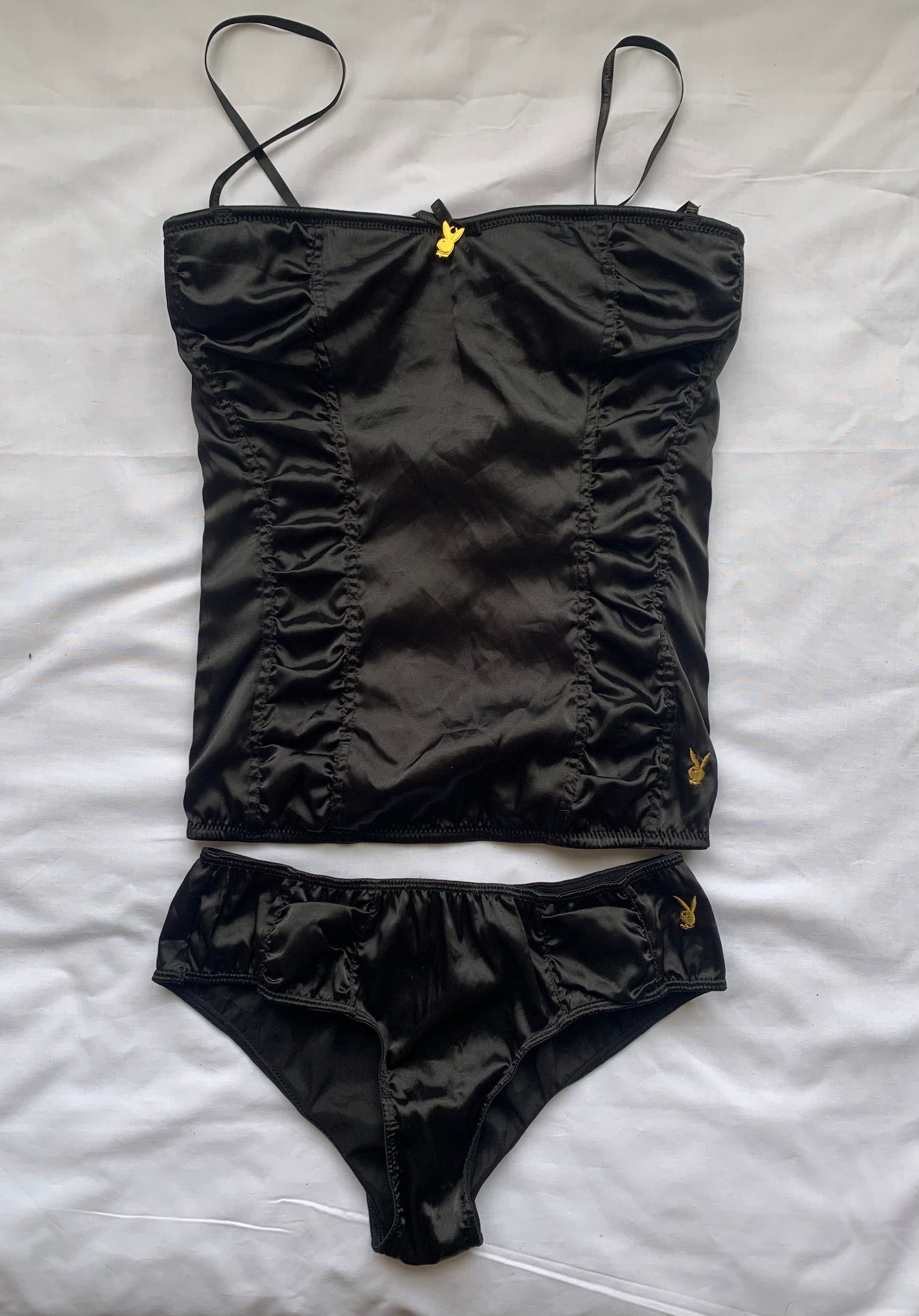 Playboy 2 piece corset set size 10
