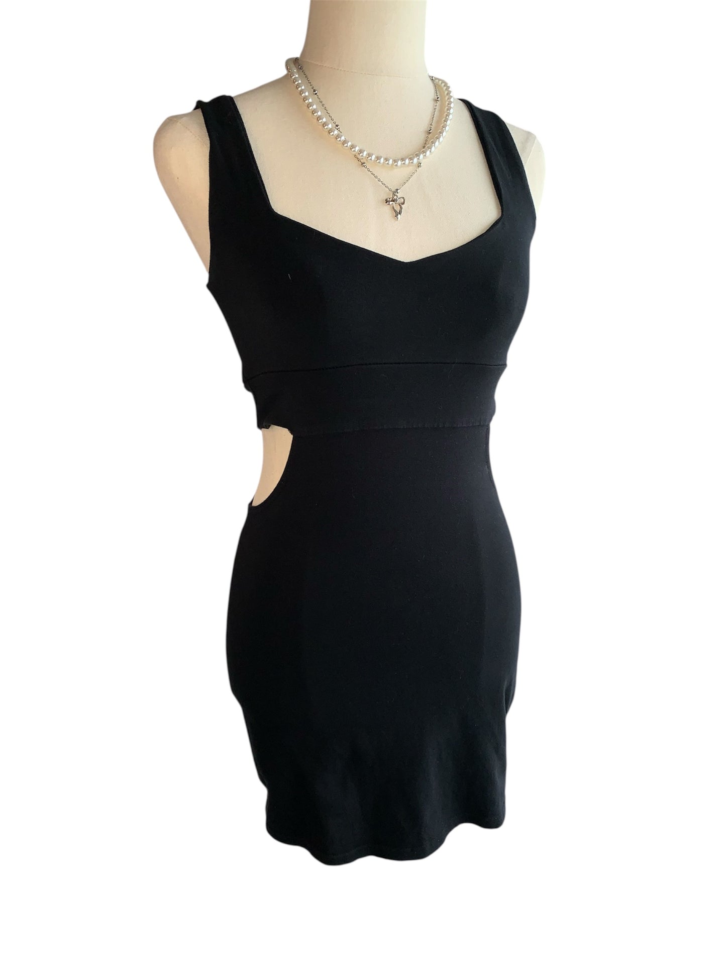 Vintage supre cut out mini dress size xs stretchy