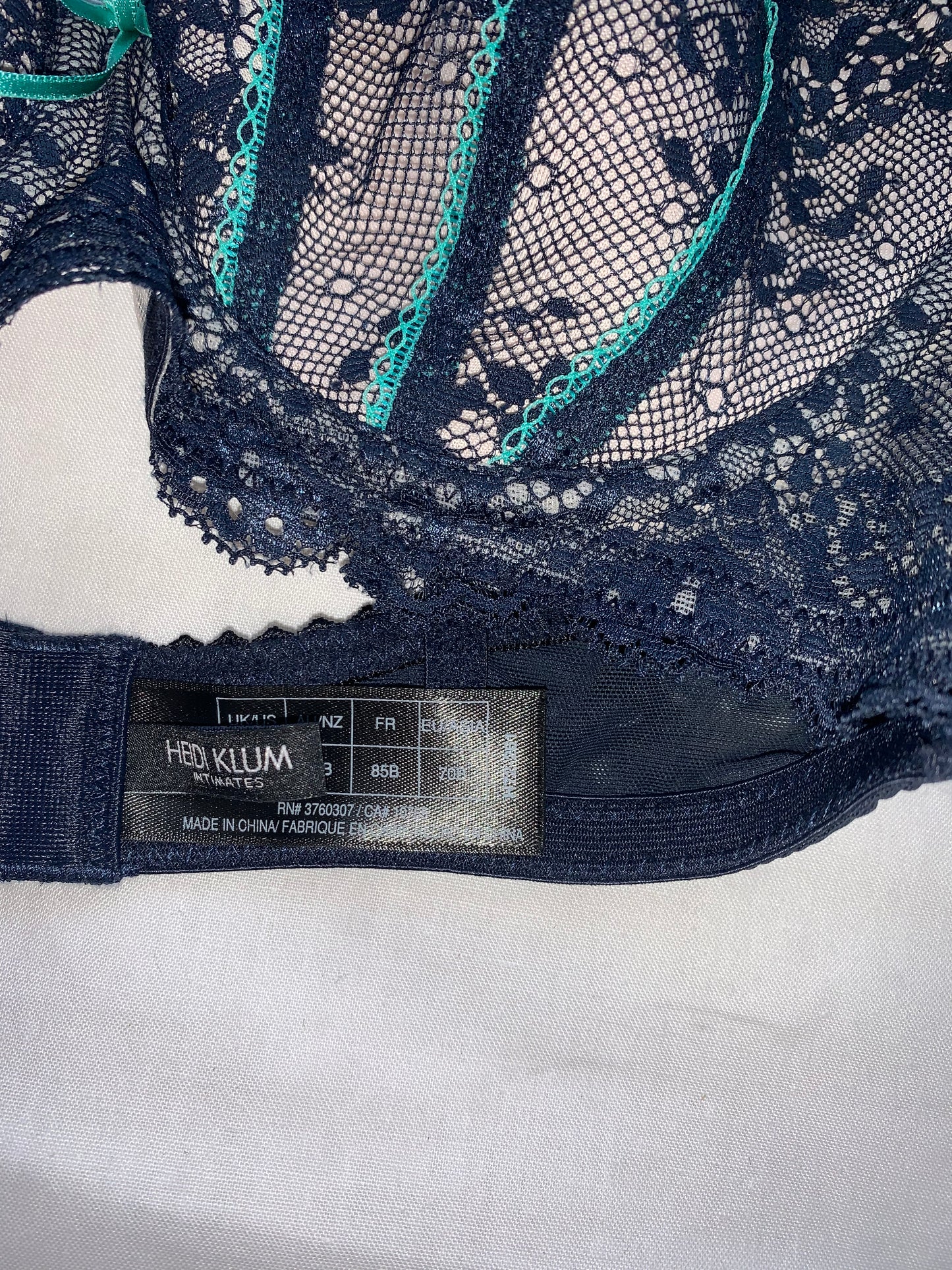 Heidi clum bra size 10b