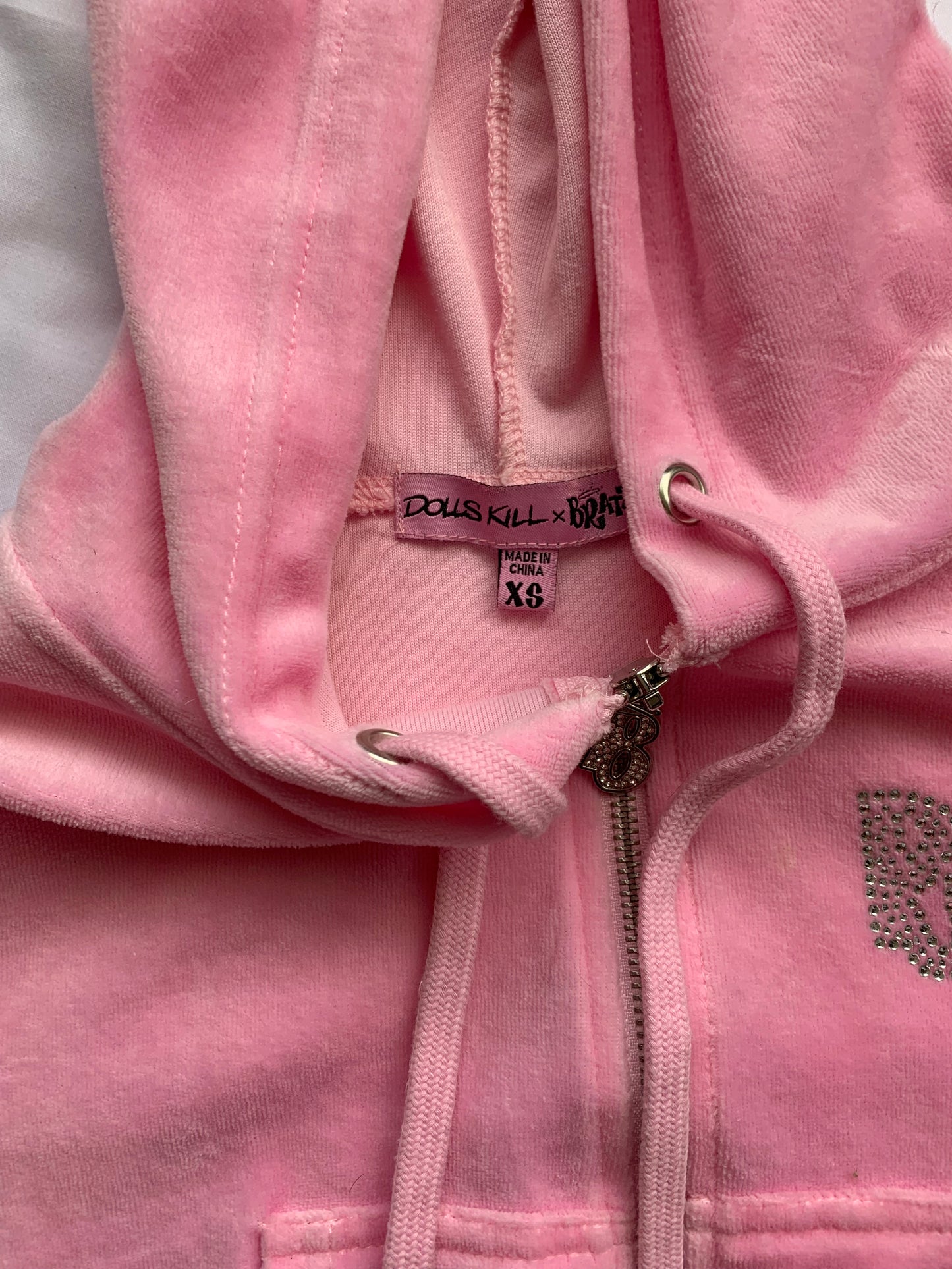 Dollskill bratz crop hoodie size xs