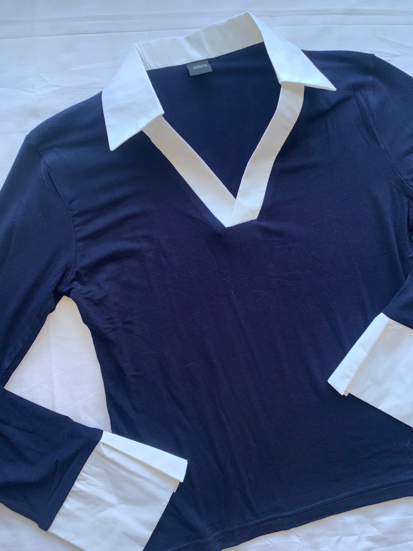 Navy blue long sleeve size 10-12