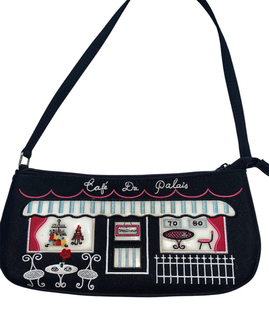 Cute cafe shoulder bag