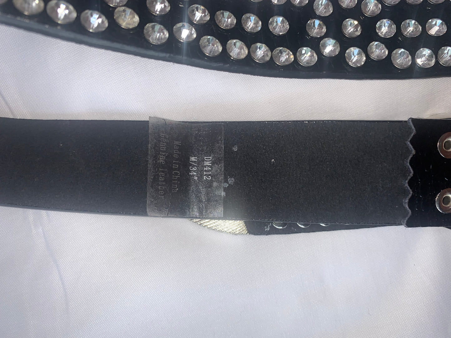 Icy bb belt leather