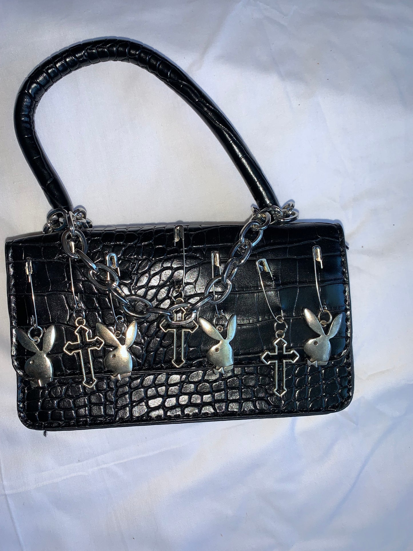 Bunny cross small hand bag