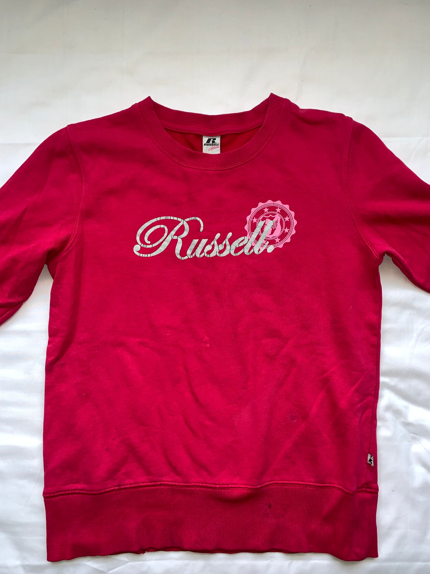 Russell athele sweatshirt size 12 marks see photos