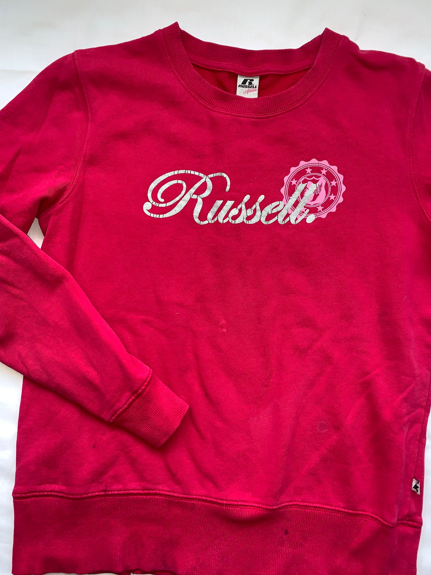 Russell athele sweatshirt size 12 marks see photos