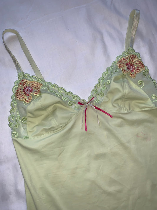 embroidered Cami size 8