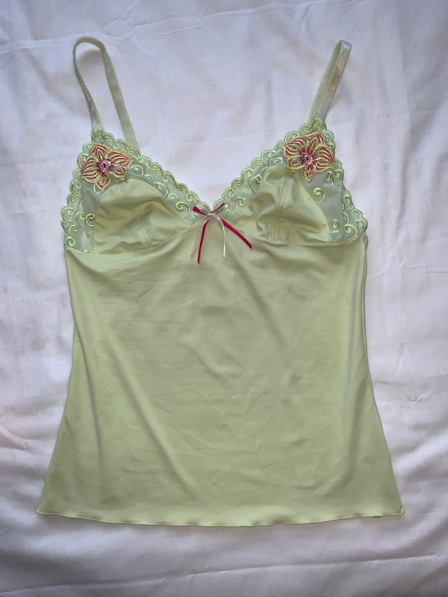 embroidered Cami size 8