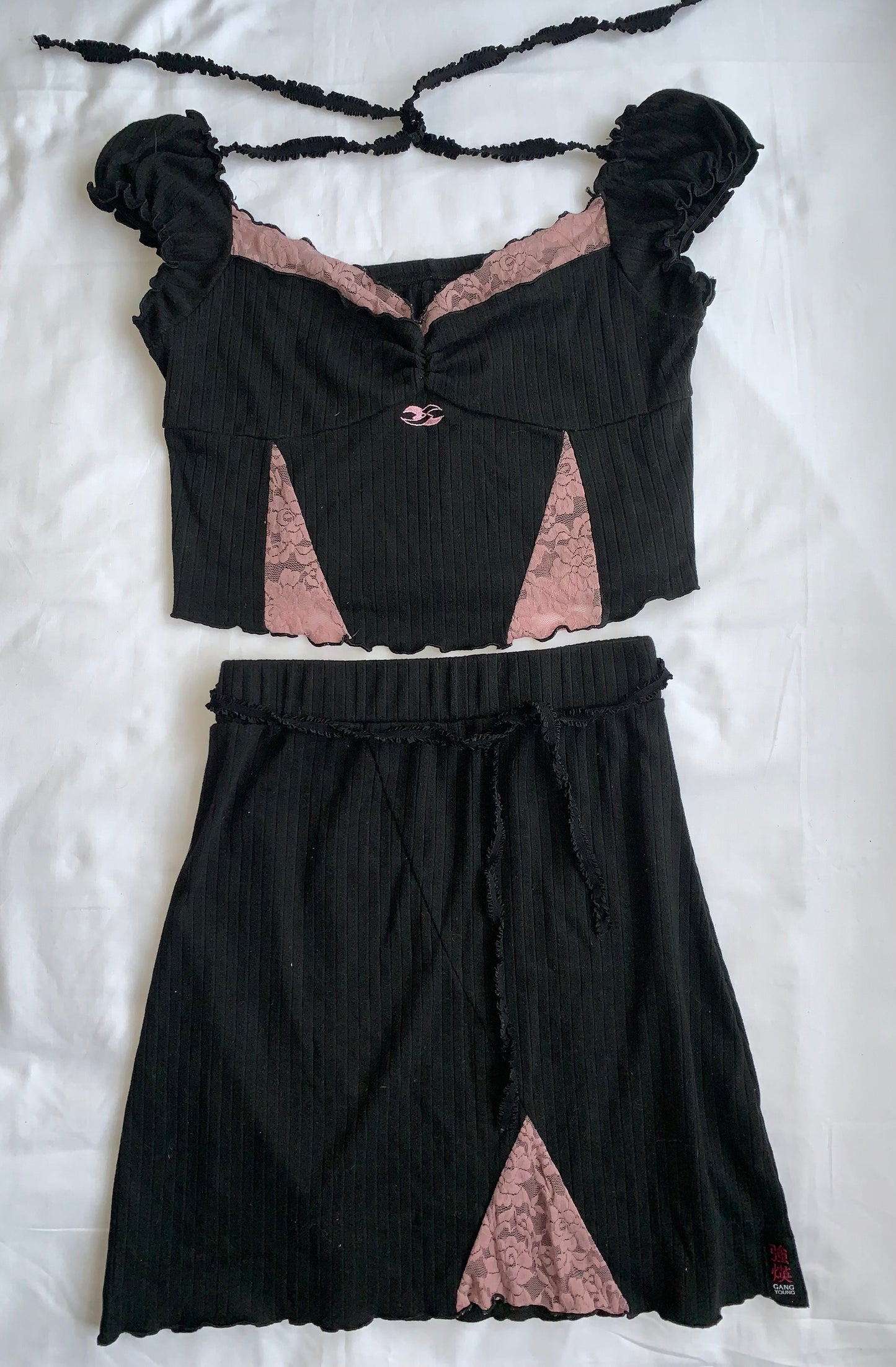 Gang young set size L best fit size8 10 or 12 stretchy