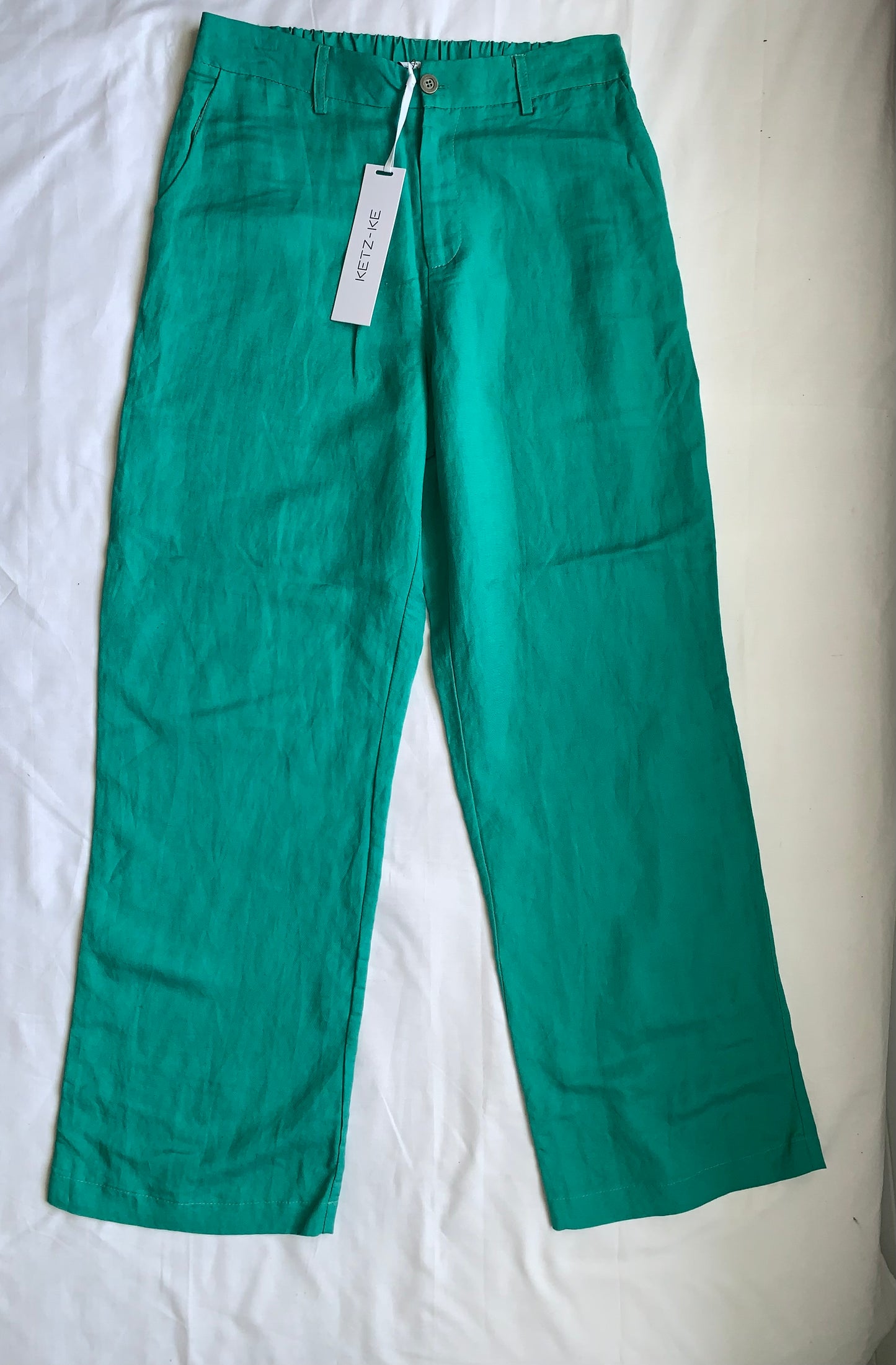 Ketz-ke Teal pants bnwt size 14