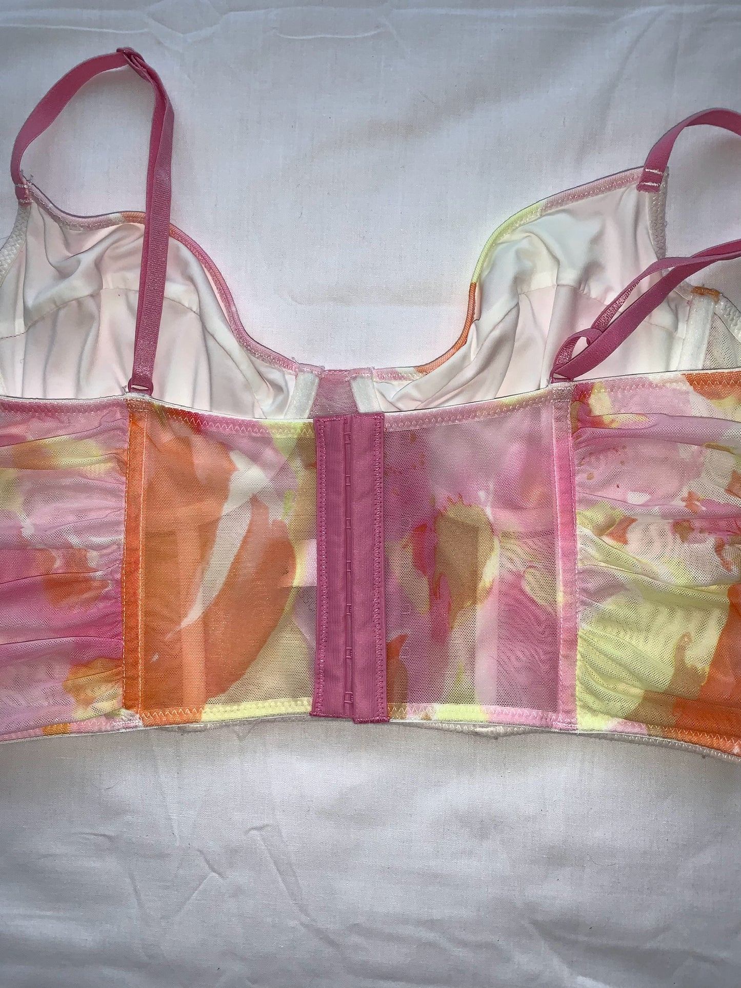 Crop top/bra glassons size 14