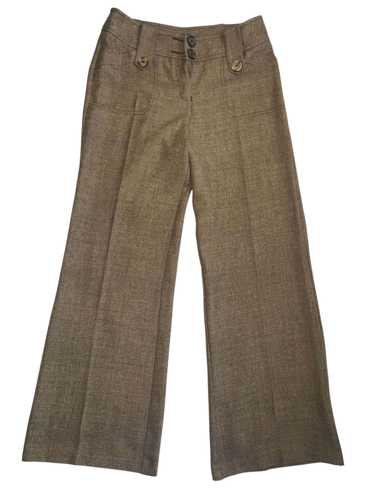 brown wide leg pants size 10 bnwot