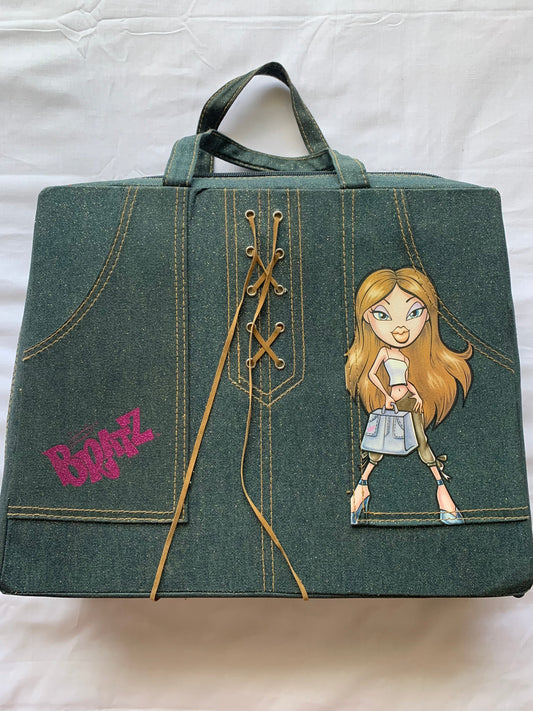 Bratz dolls denim carry bag