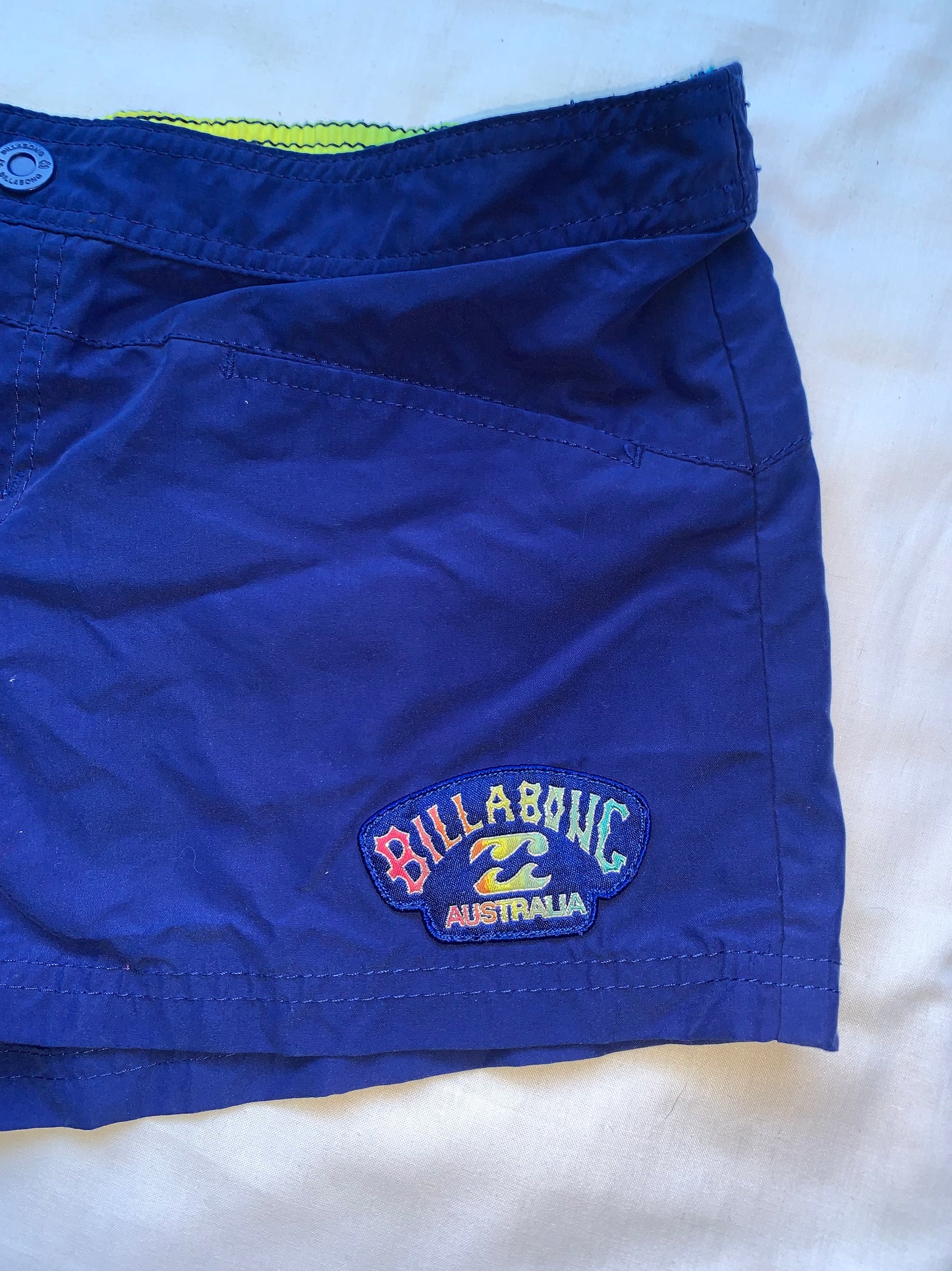 Billabong mini shorts size 12
