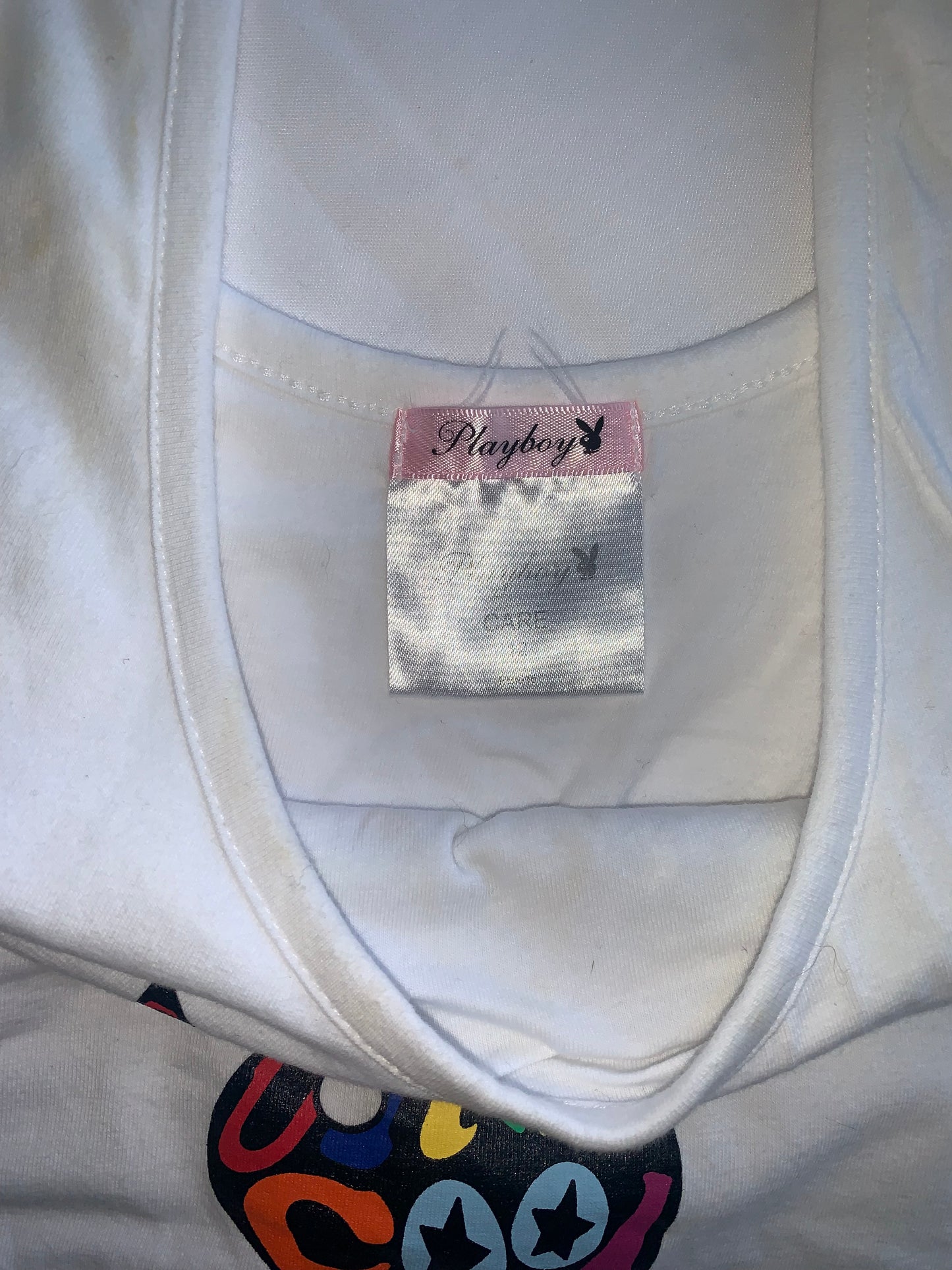 Bunny crop small stain see pictures size 12