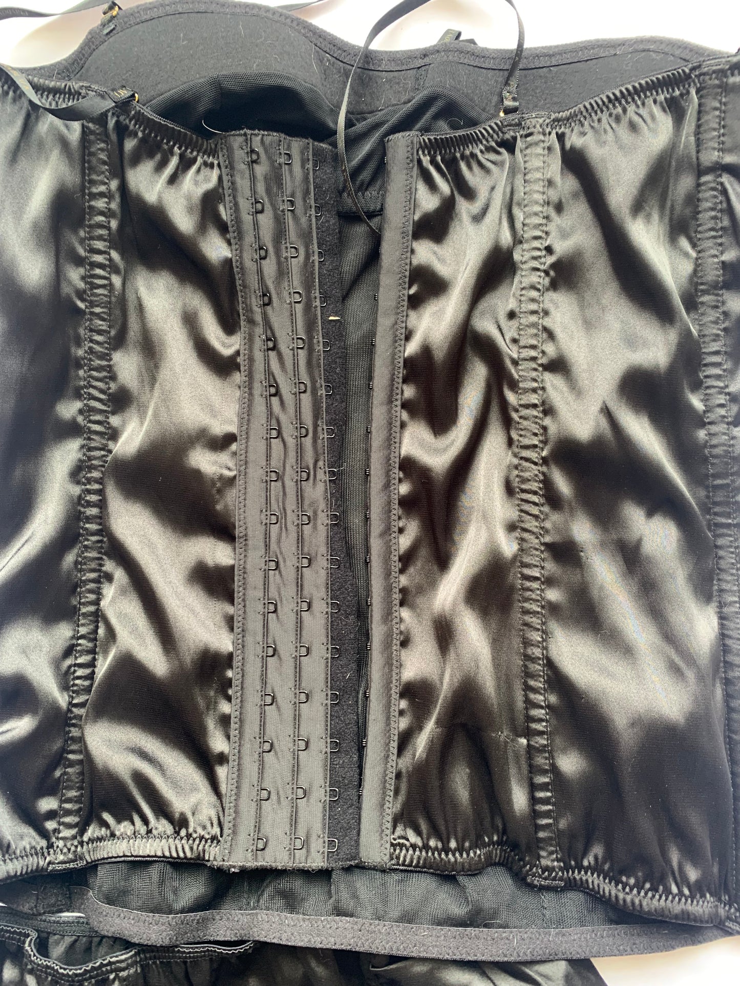 Playboy 2 piece corset set size 10