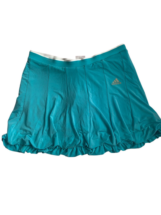 Blue adidas skirt built in shorts size 10