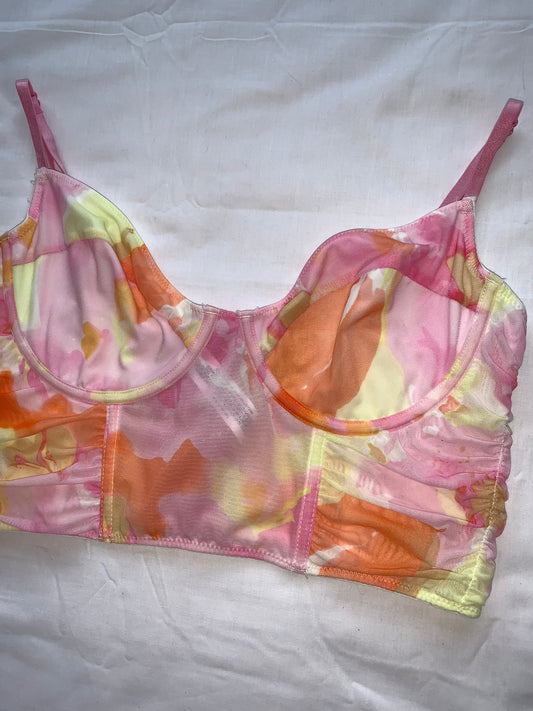 Crop top/bra glassons size 14