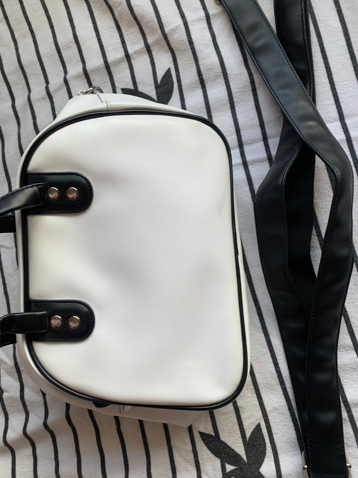 Playboy black and white bag new condition
