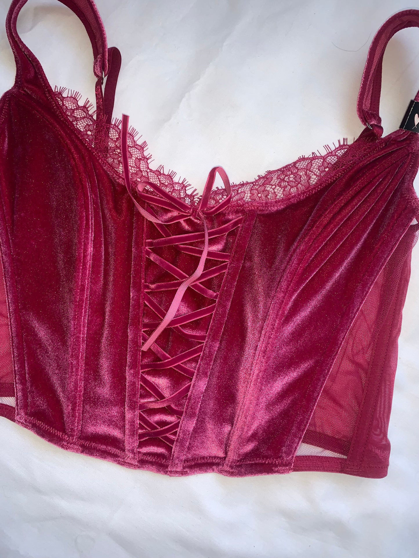 Victoria secret corset size m bnwt