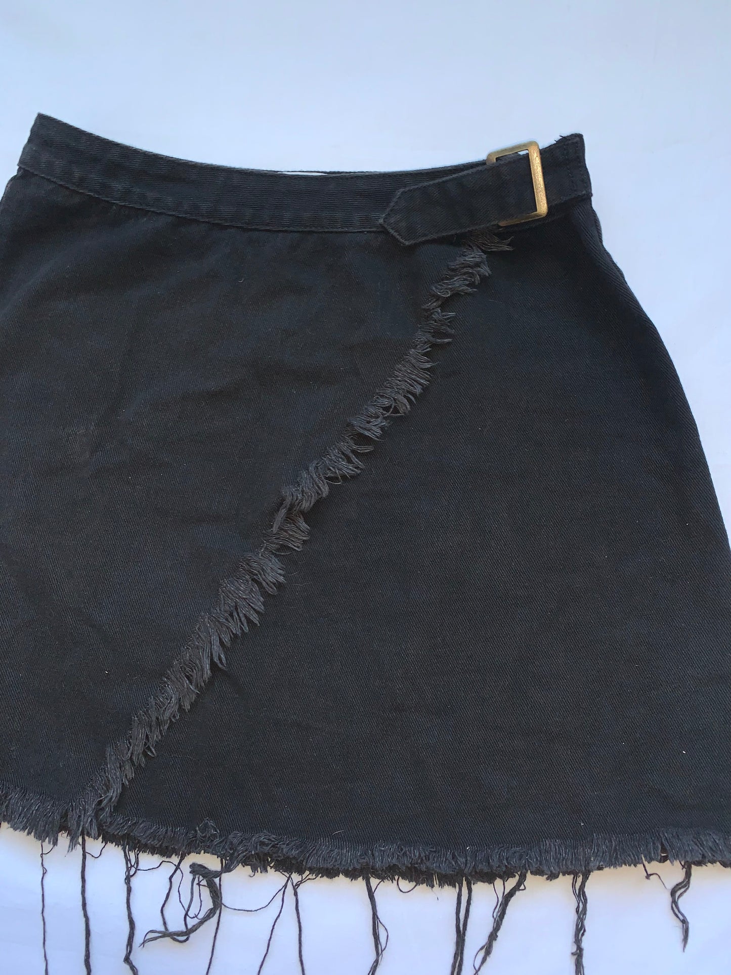 Denim wrap around skirt size 10