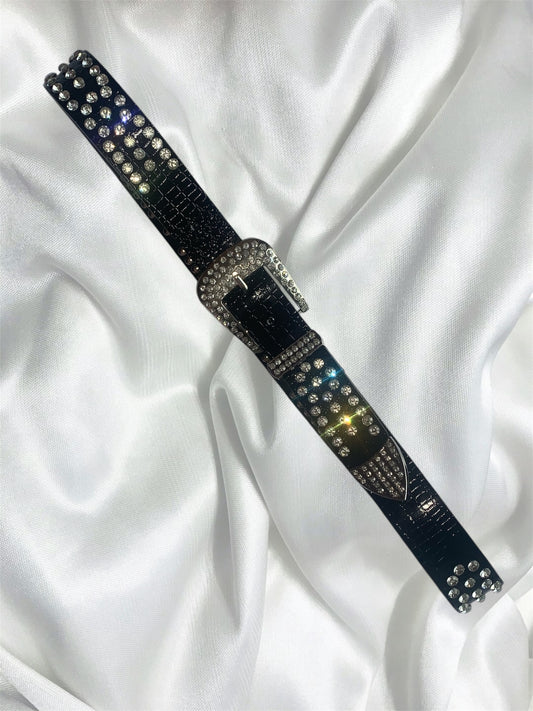 Icy bb belt leather