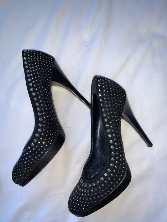 Diamente high heels made in Italy size 37
