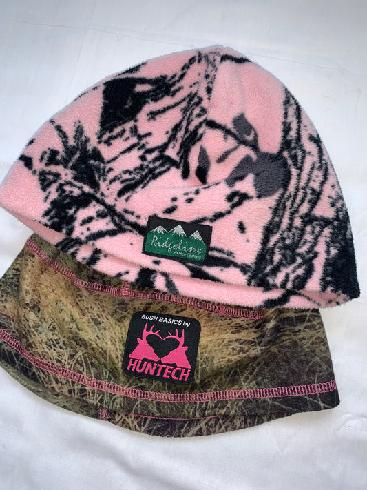 Camo beanies x2 Girls